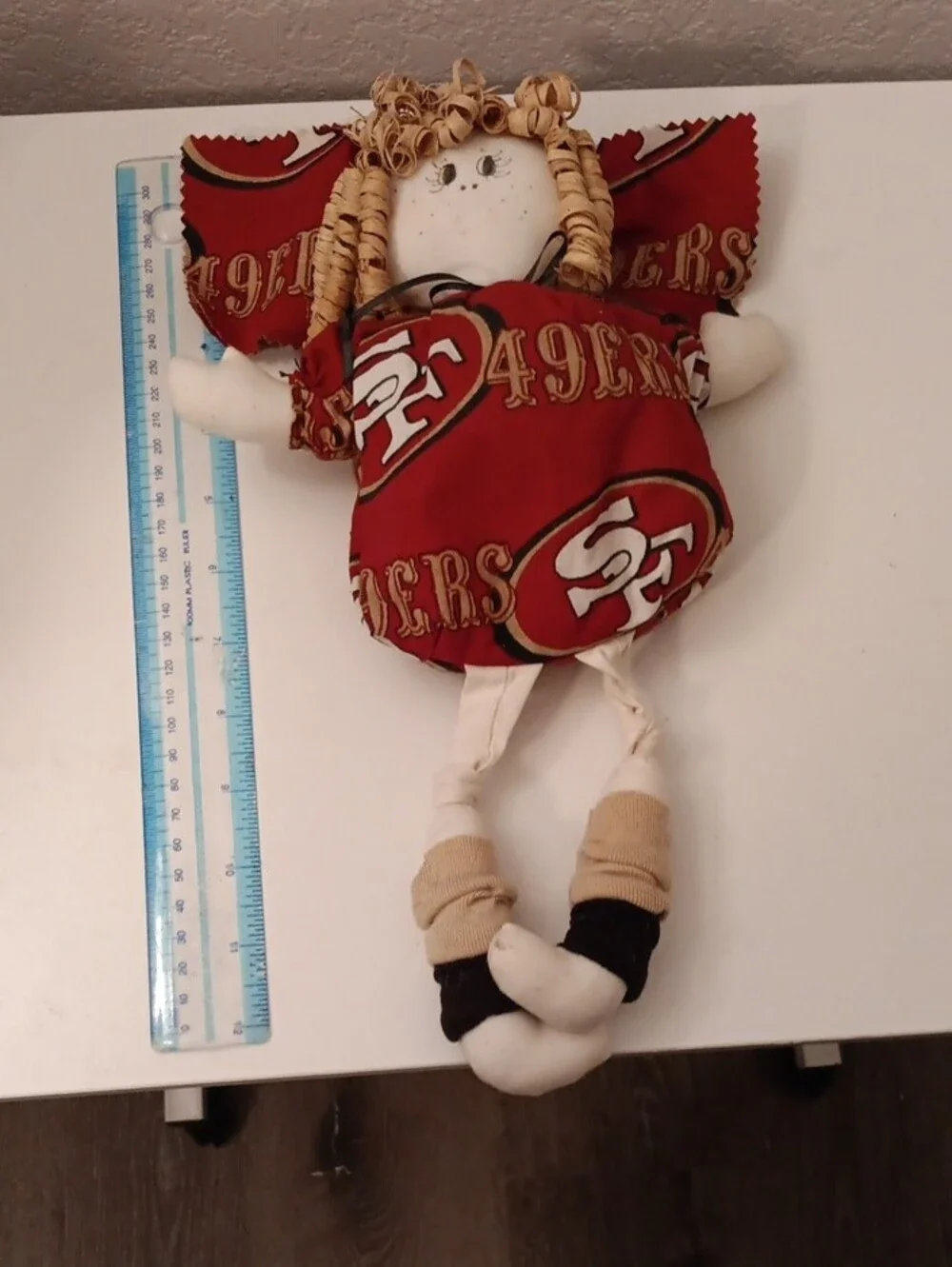 San Francisco 49ers Red Team Doll Plush